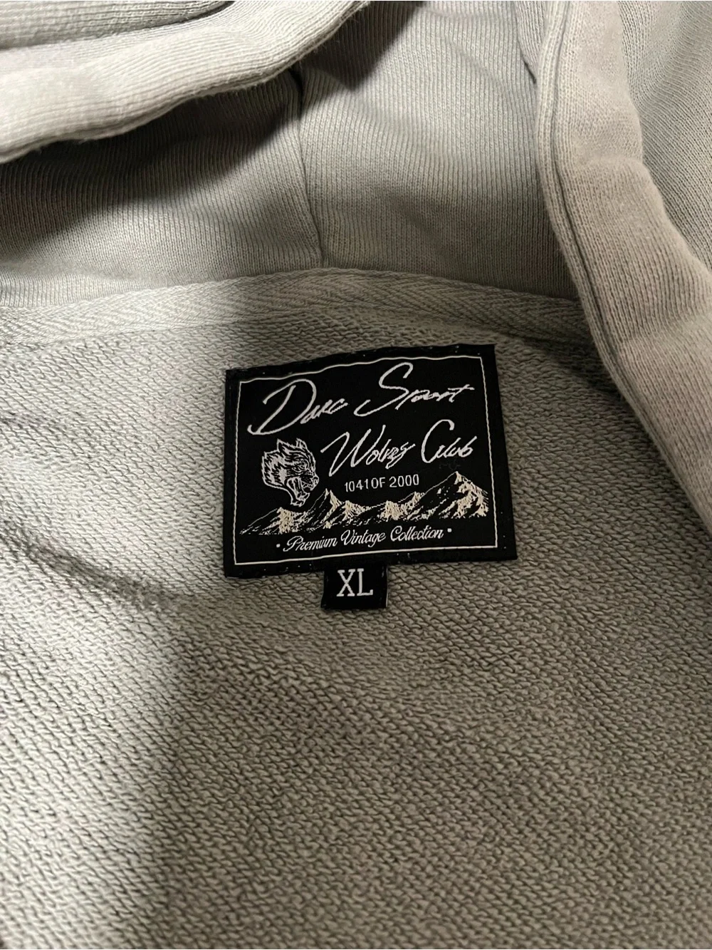 Darc Sport Wish You Were Here Zip Hoodie Sage 1041/2000 XL